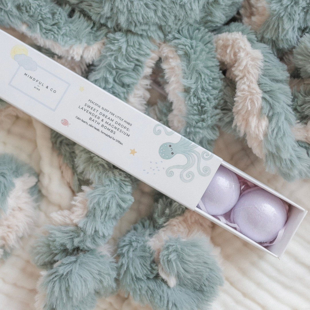 Kids Bath Bombs – Sweet Dream Drops (Lavender & Magnesium)