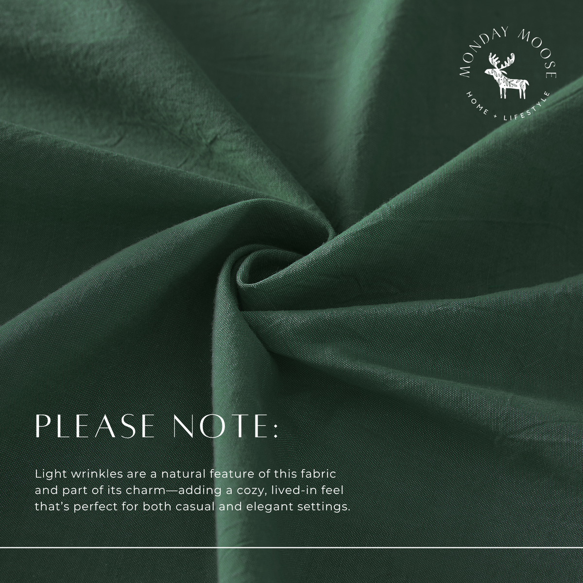 Corcovado Tablecloth (Green): 60" round