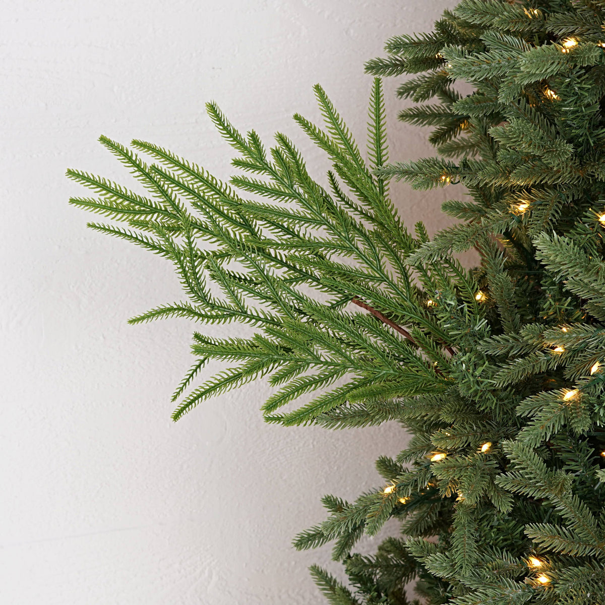 24in Spray-Soft touch Evergreen Norfolk Pines-