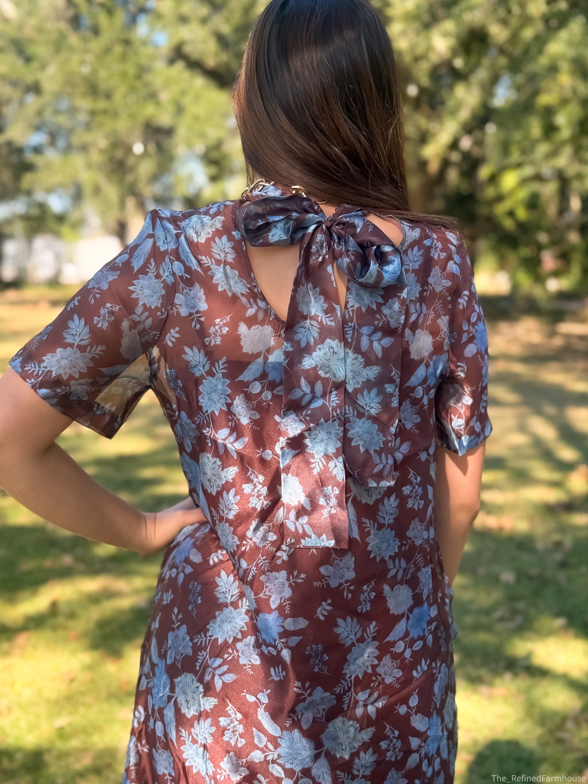 The Briar Floral Midi Dress