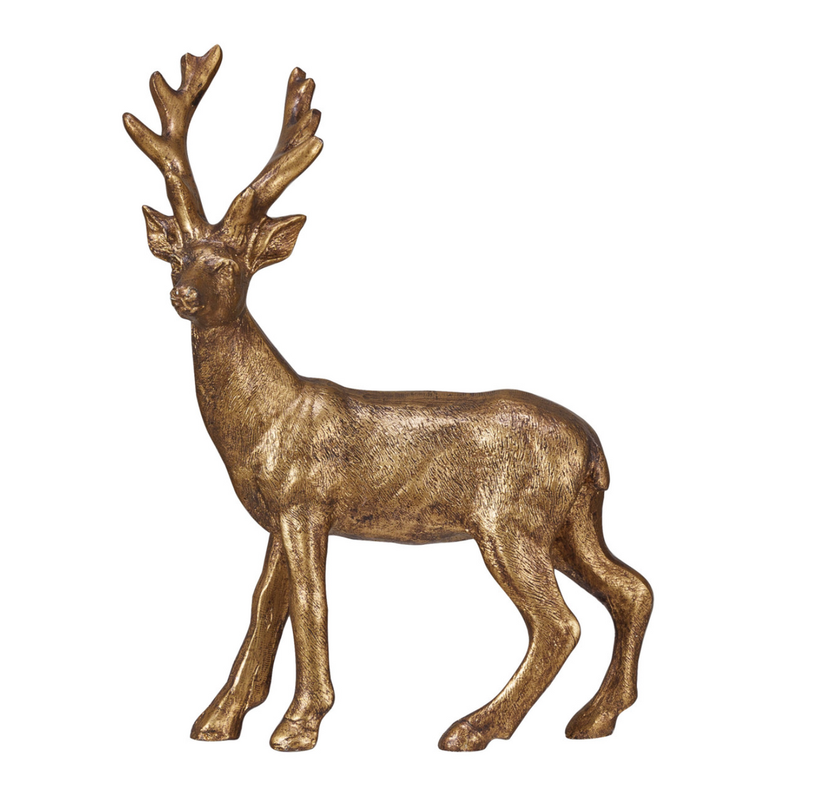 Antique Gold Reindeer