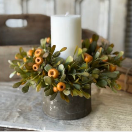 October Epilogue Candle Ring | 10"