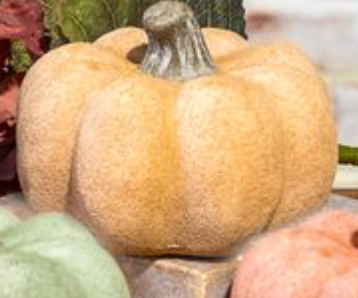 FALL CERAMIC PUMPKINS- 3 colors