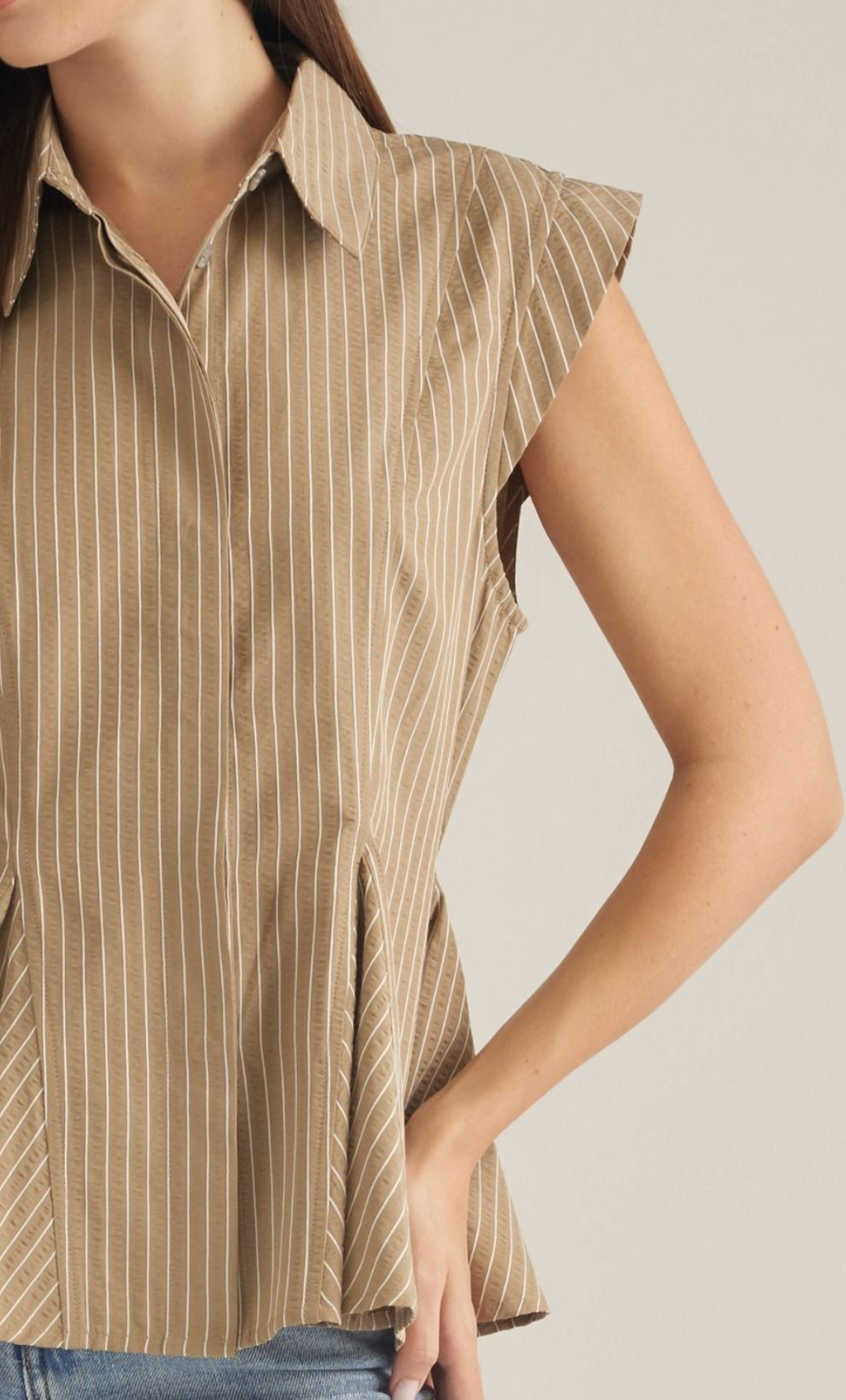 The Sutton Stripe Top