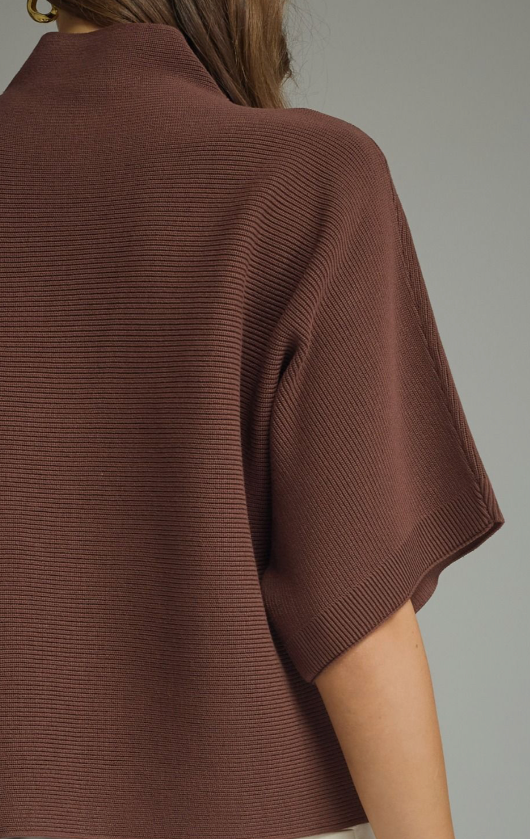 The Rowan Mock Neck Sweater
