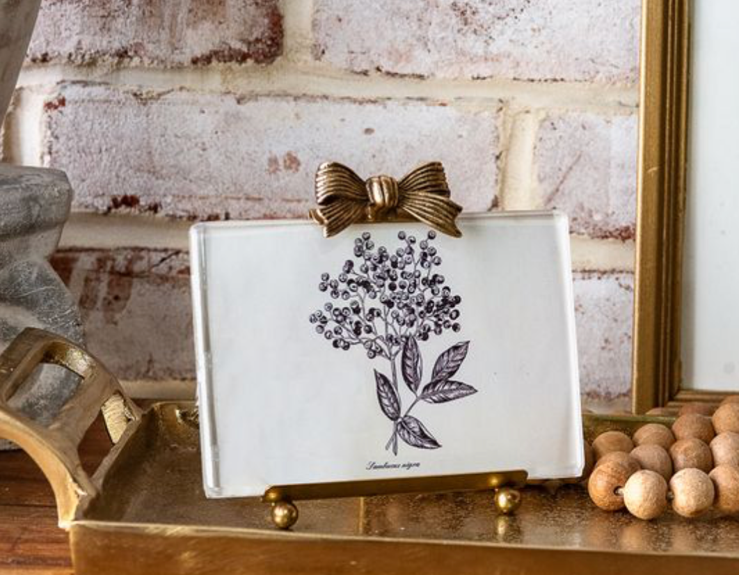 5" BOW IRON PHOTO FRAME