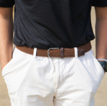 The Mojave Woven Stretch Belt -Men's