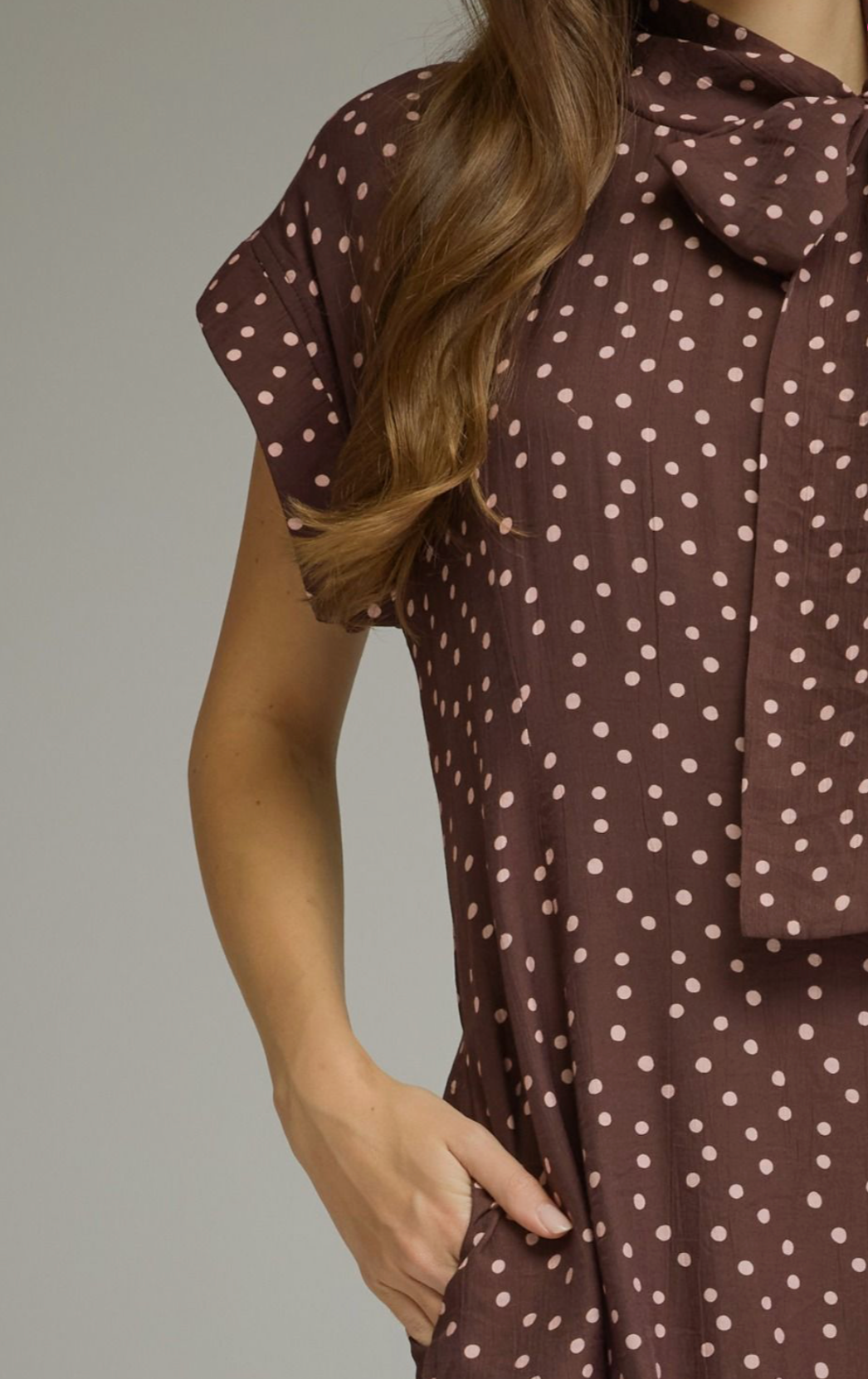 The Merritt Polka Dot Midi Dress
