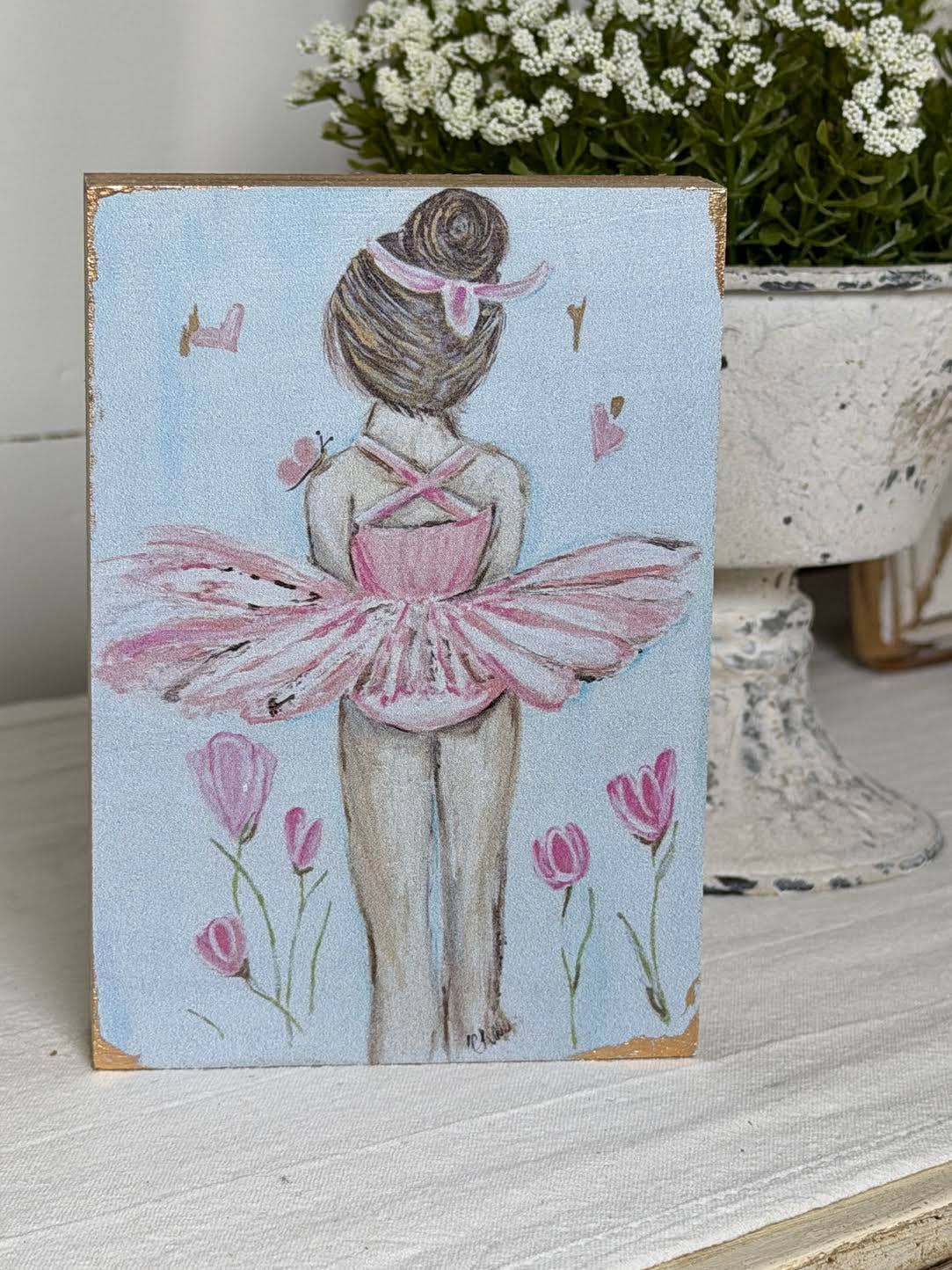 Decorative Blocks: Ballerina