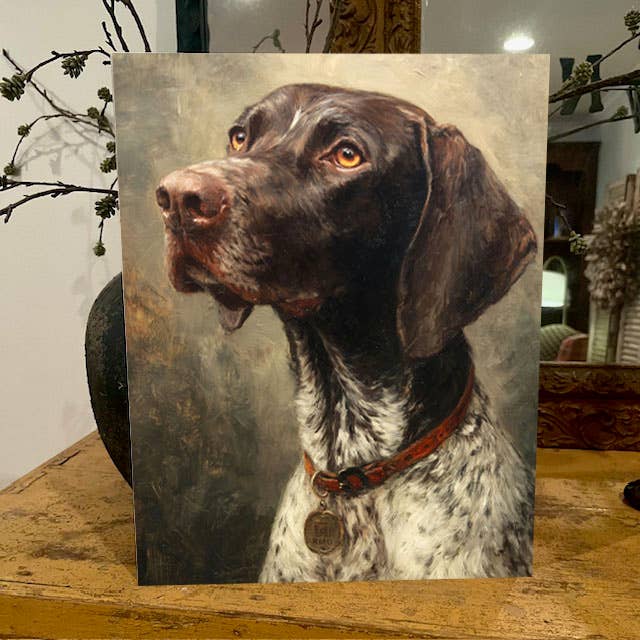 Hunting dog Canvas