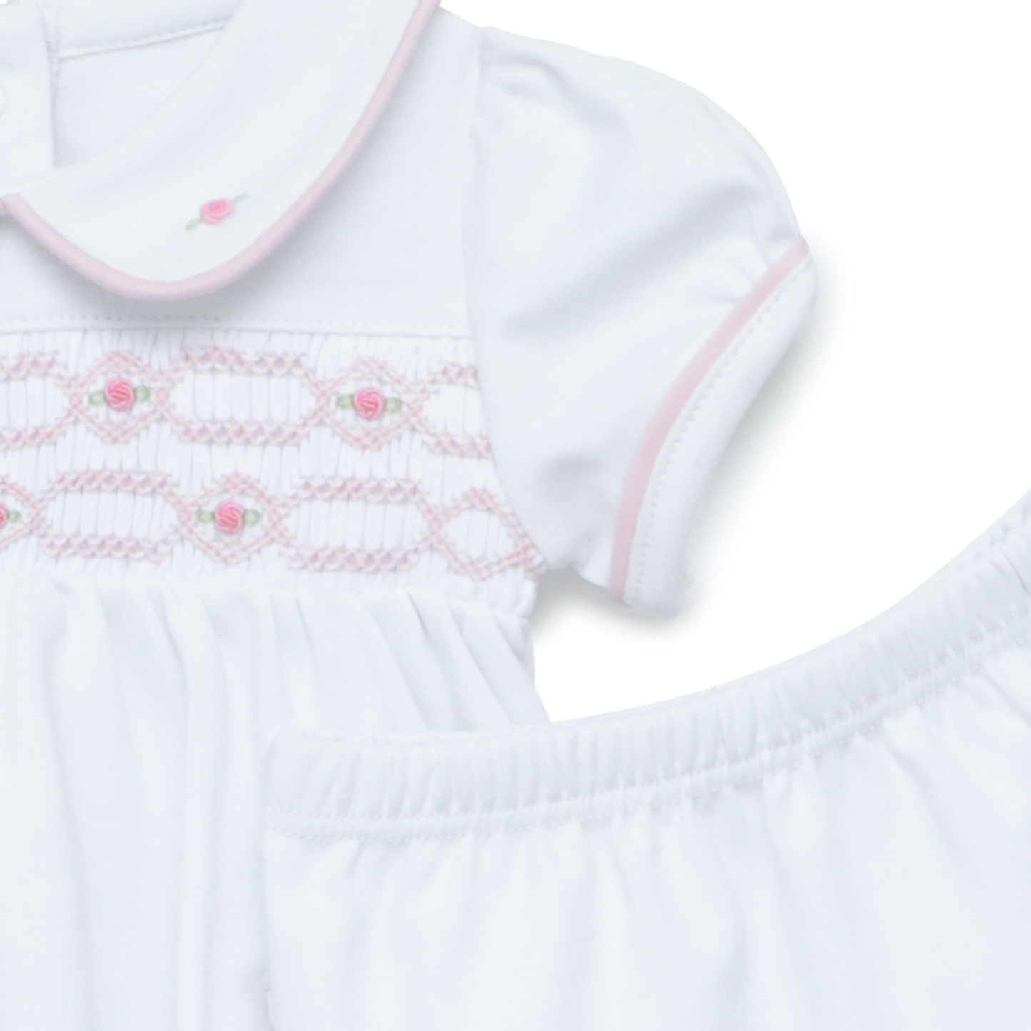 Poppy Smocked Diaper Cover Set