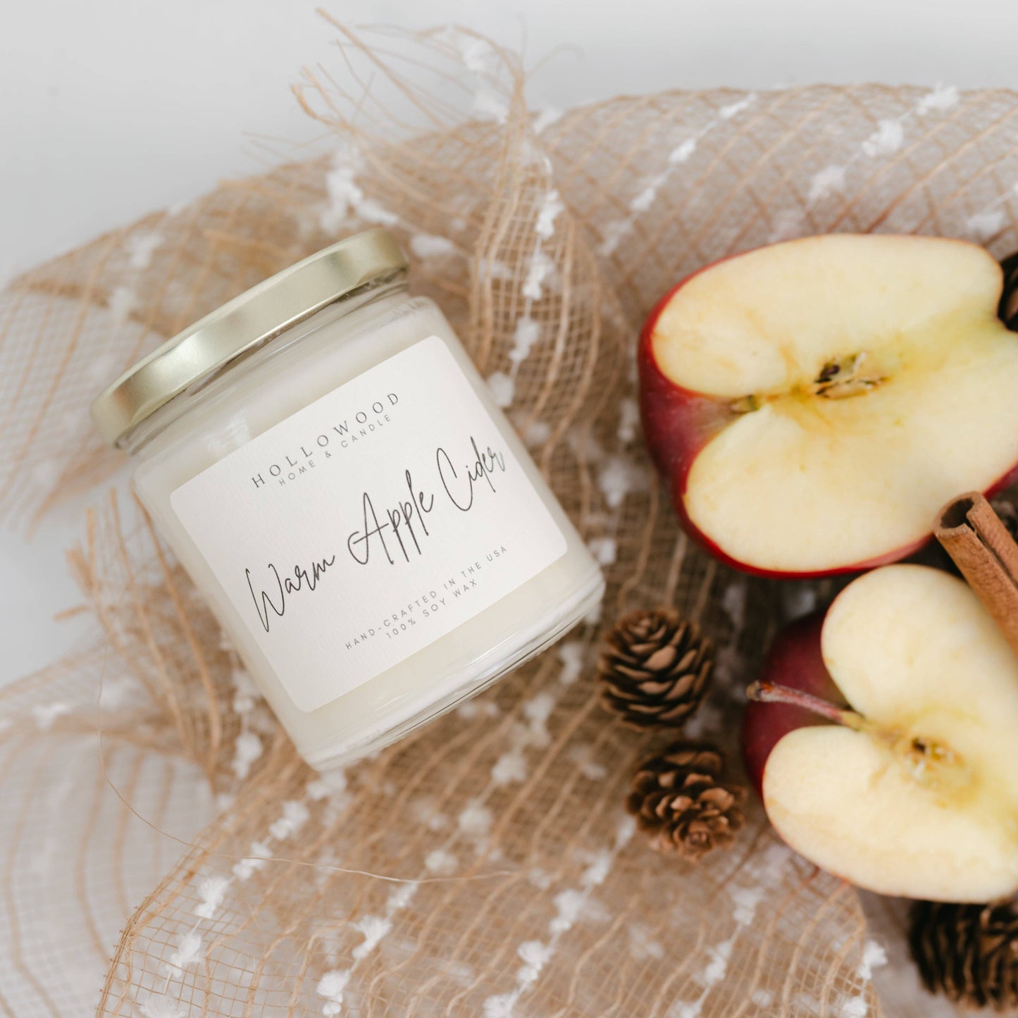 WARM APPLE CIDER Candle