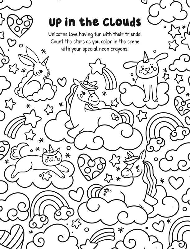 Magical Unicorns Coloring by IglooBooks