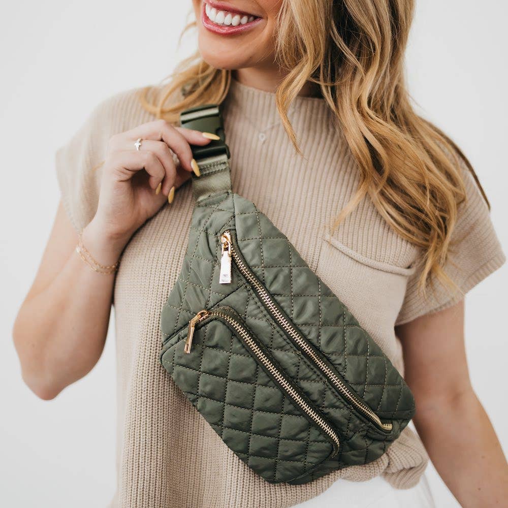 Stevie Sling Bag-olive