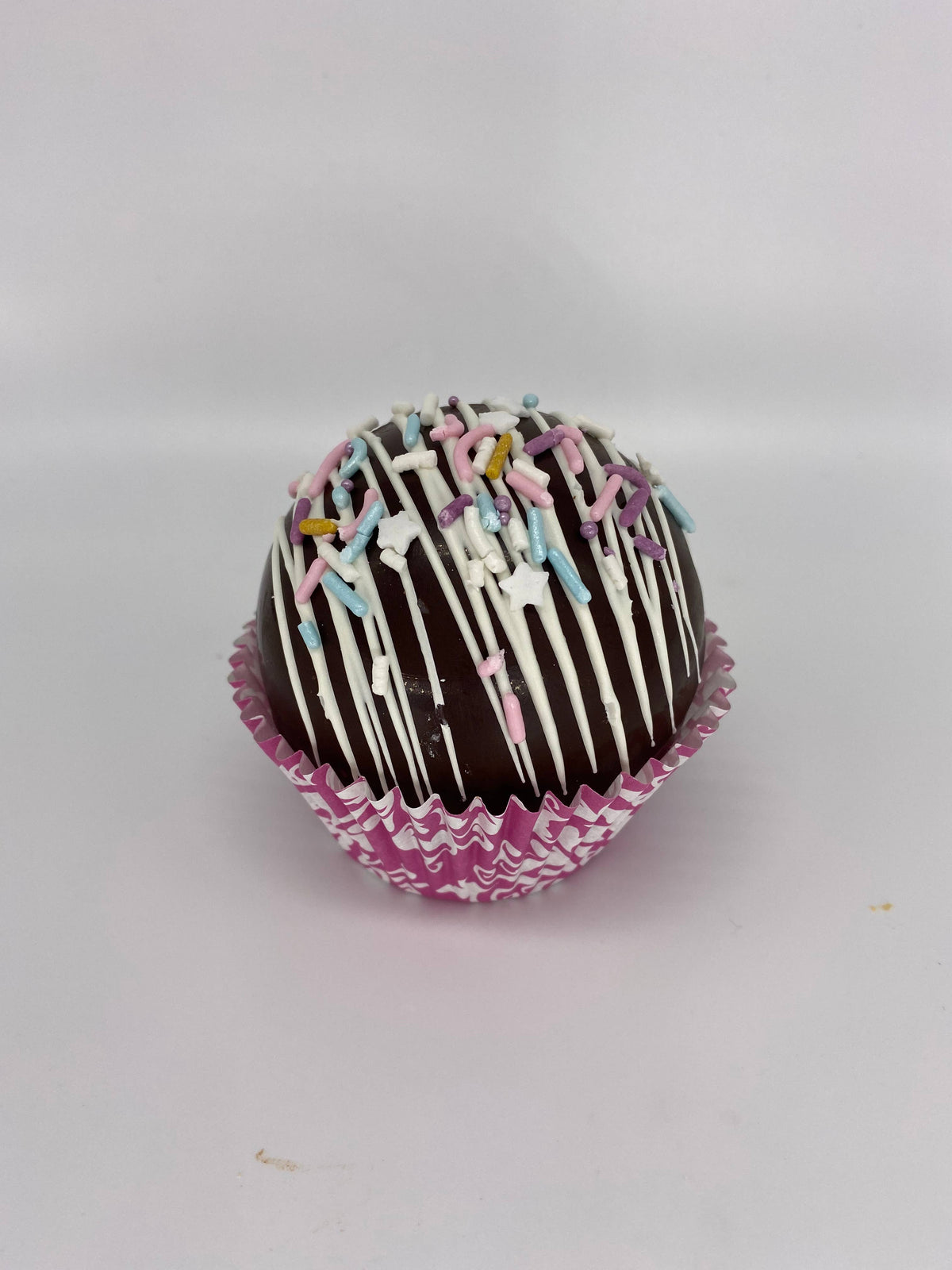 Caramel Brownie Hot Chocolate Bomb