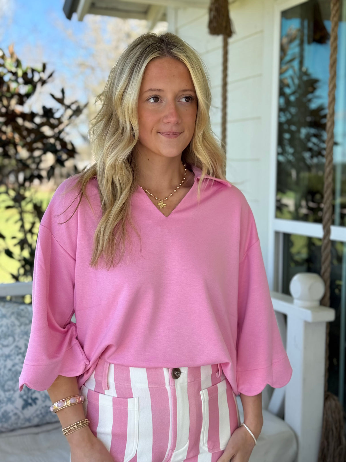 The Spring Petal Top