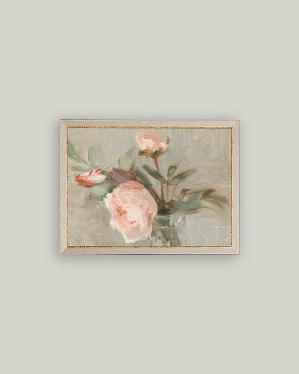 Light Pink Roses Canvas/Frame