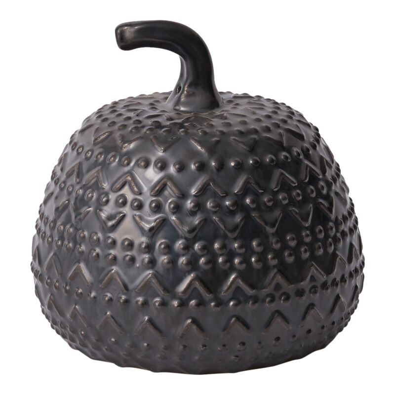 Eerie Pumpkin 8"x8" Dark Grey