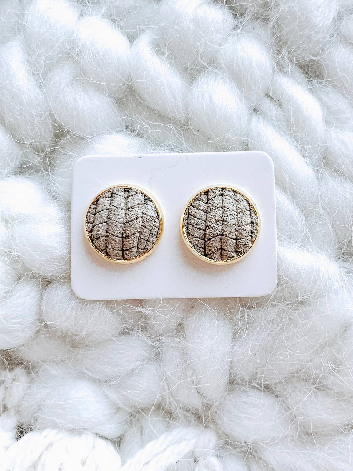Sand Palm Earrings