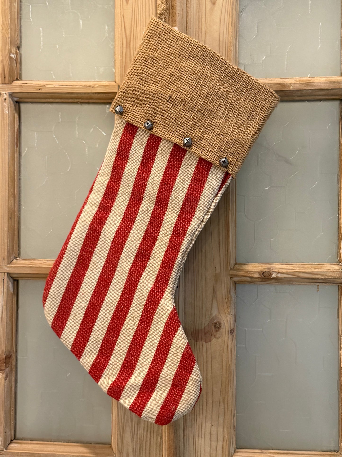 Burlap Stocking