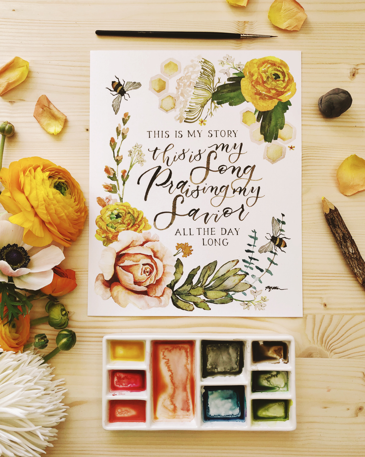 This Is My Song Print: 8x10