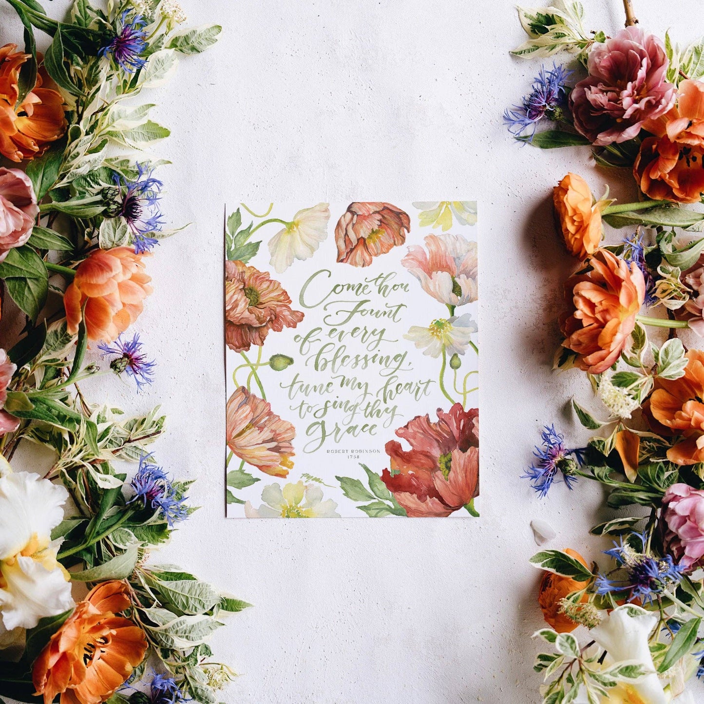Come Thou Fount Print: 8x10