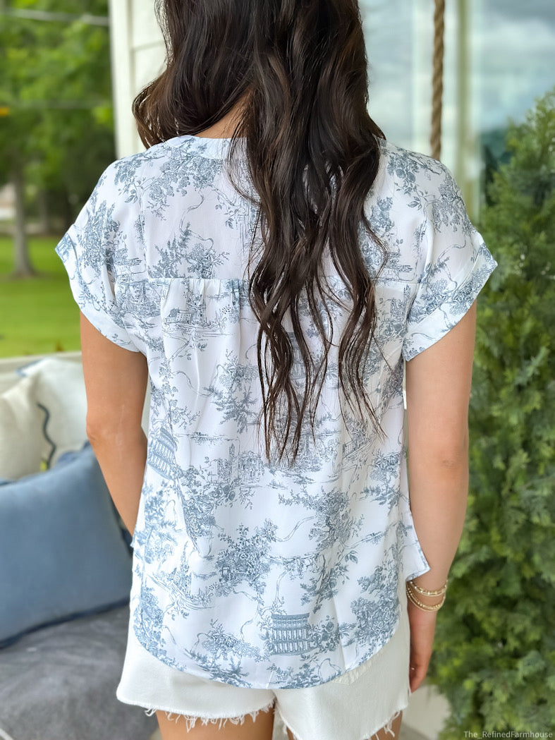 The Willow Toile Top