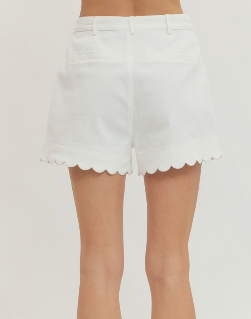 The Simply Scalloped Shorts