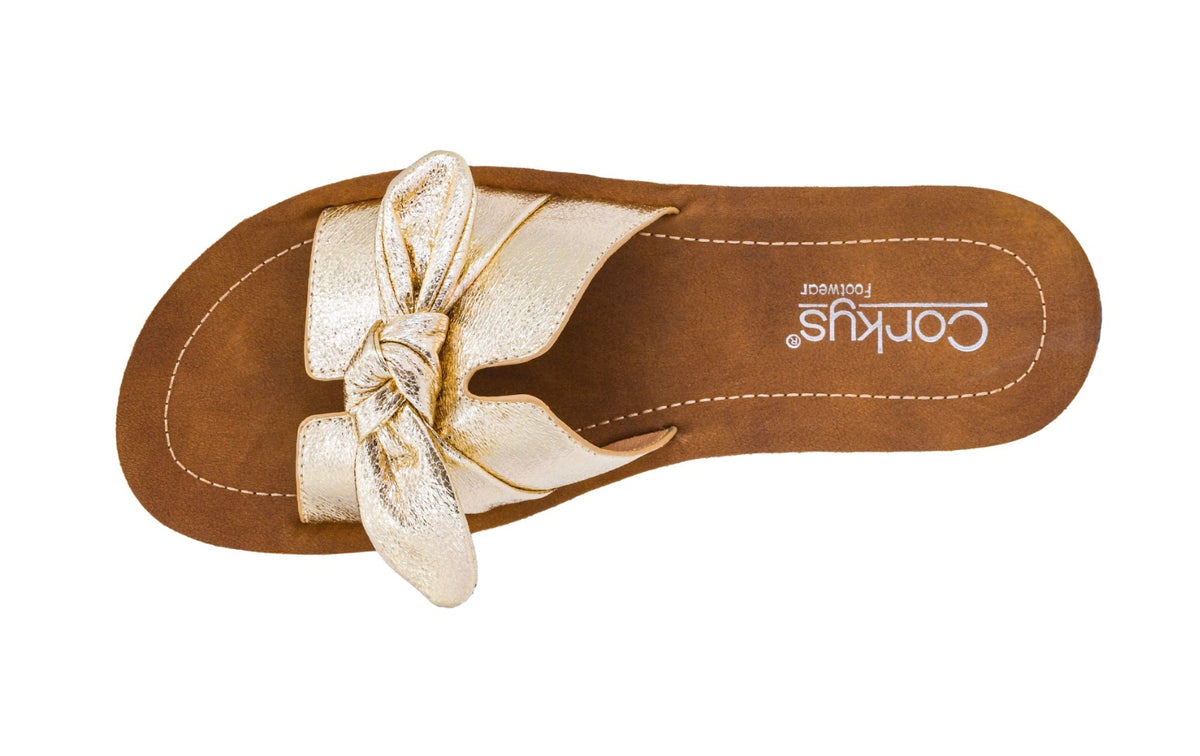 TOO CUTE Gold Crinkle Metallic