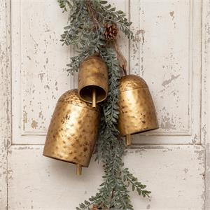 Hammered Cow Bells | Brass