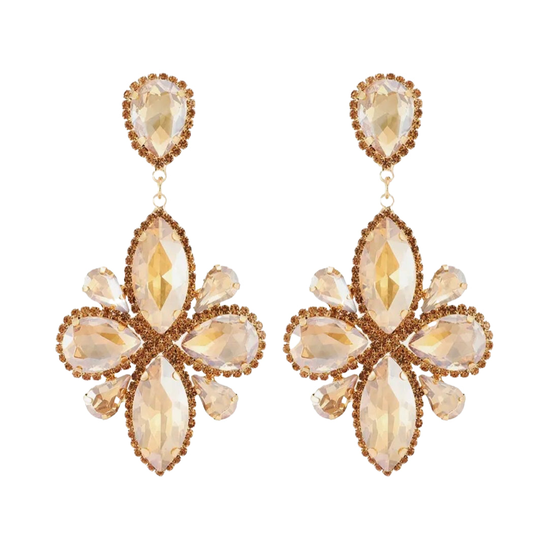 Vintage Crystal Champagne Drop