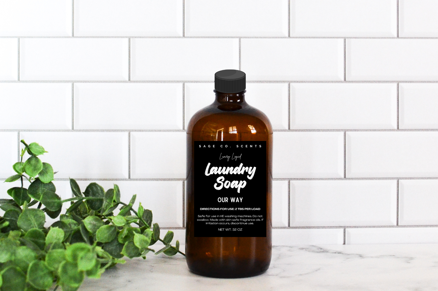 Luxury Liquid Laundry Detergent: Farmhouse