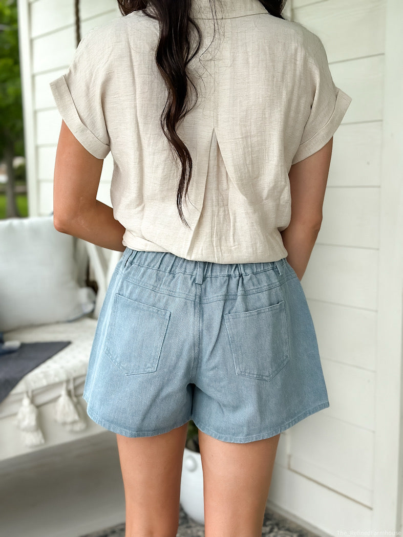 Sky Breeze Pocket Shorts