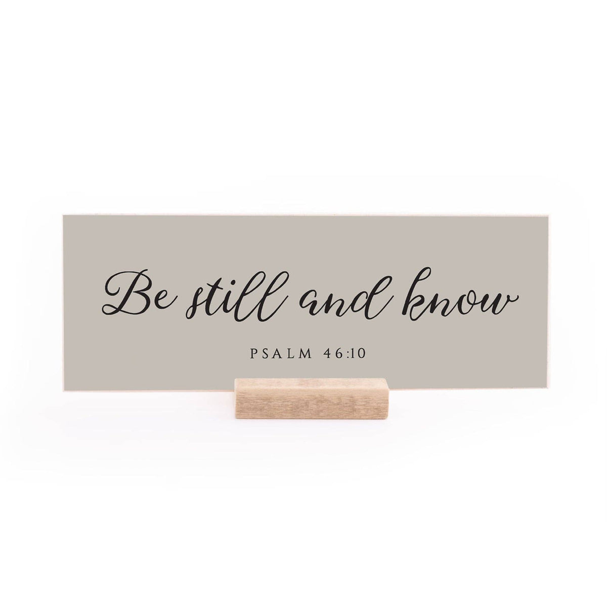 7.5 x 2.75" | Bereavement | Be Still And Know