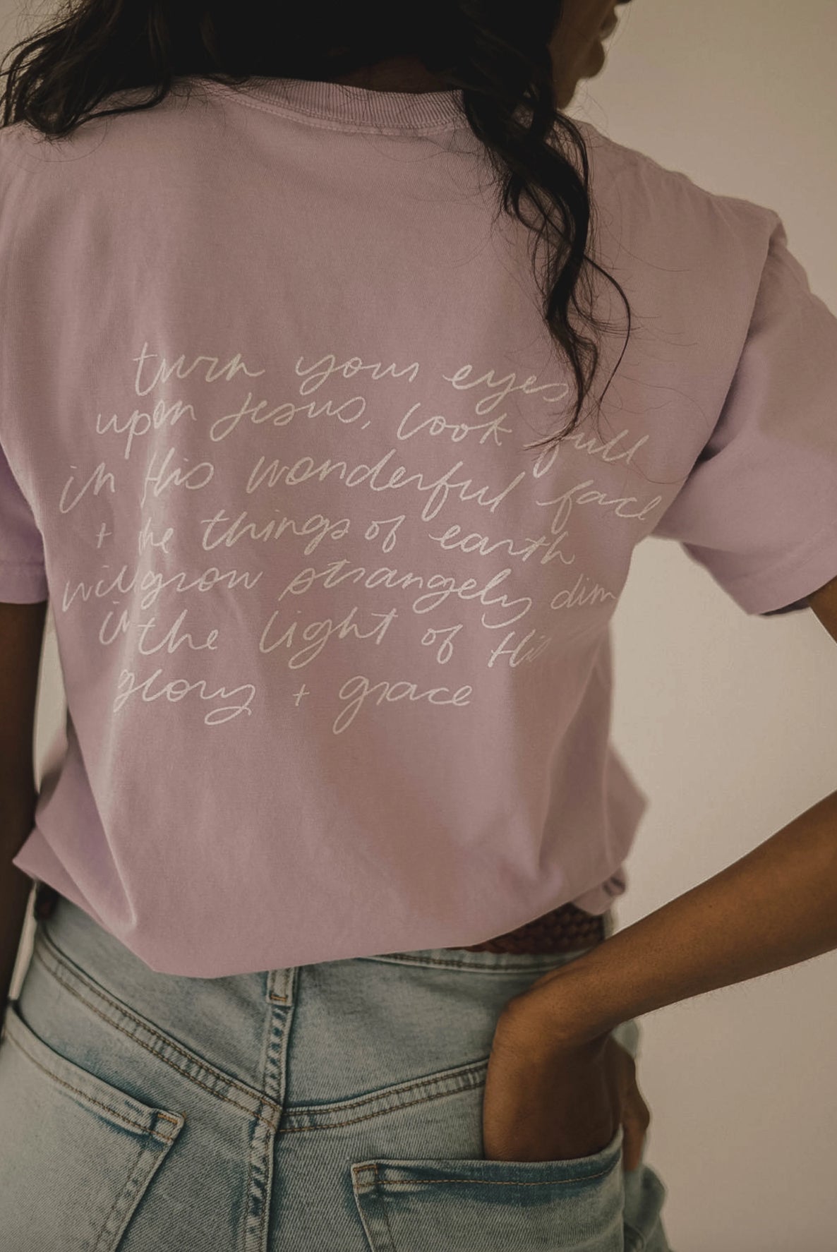 Glory + Grace Tee : Orchid