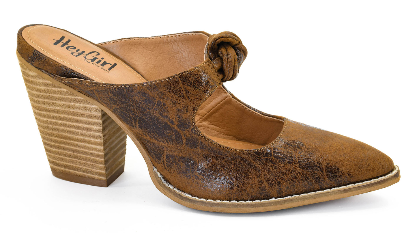 Knot Gonna Happen Heel – Cognac
