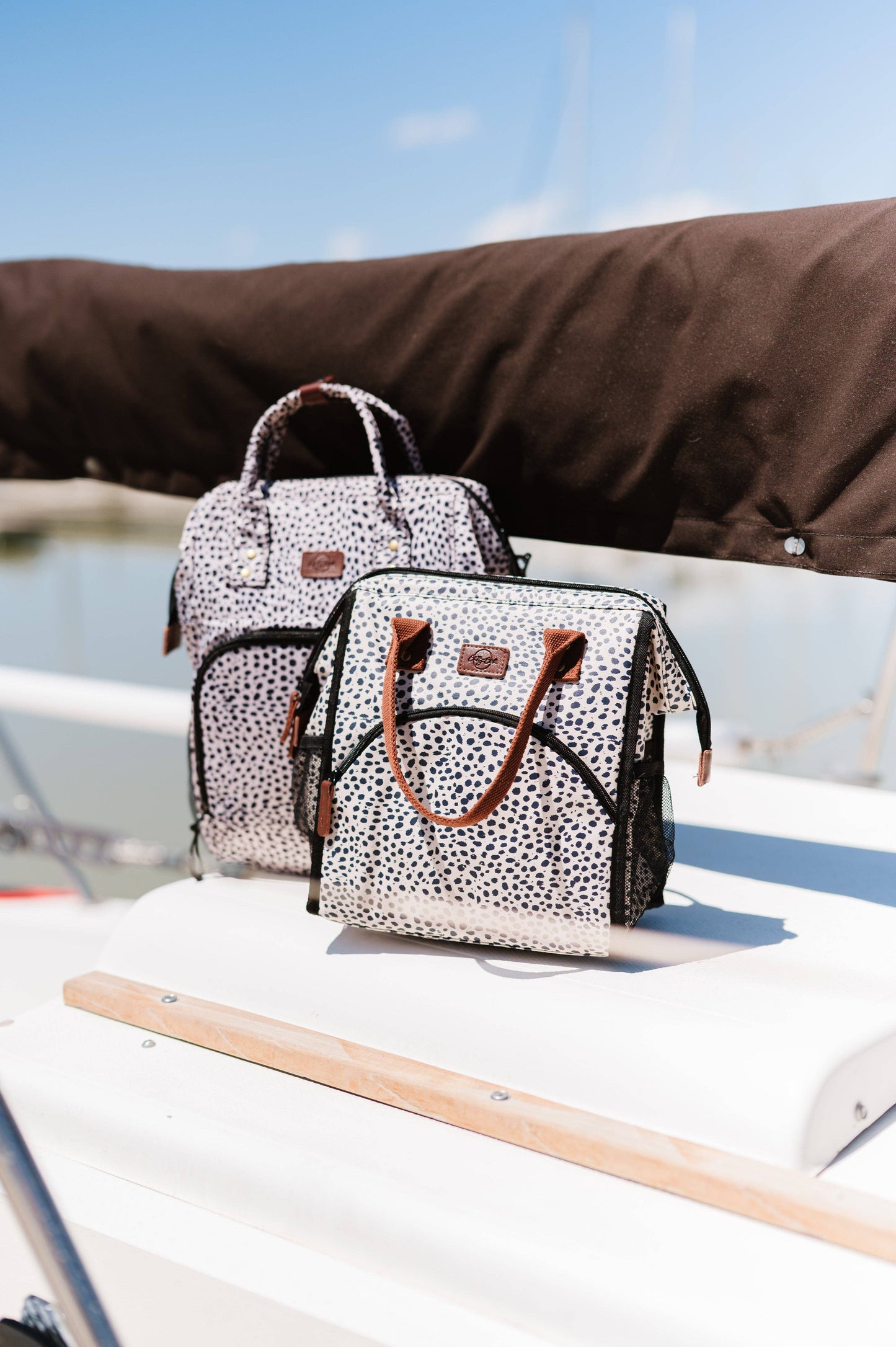 Cooler Lunch Bag - Beige Dalmatian RTS