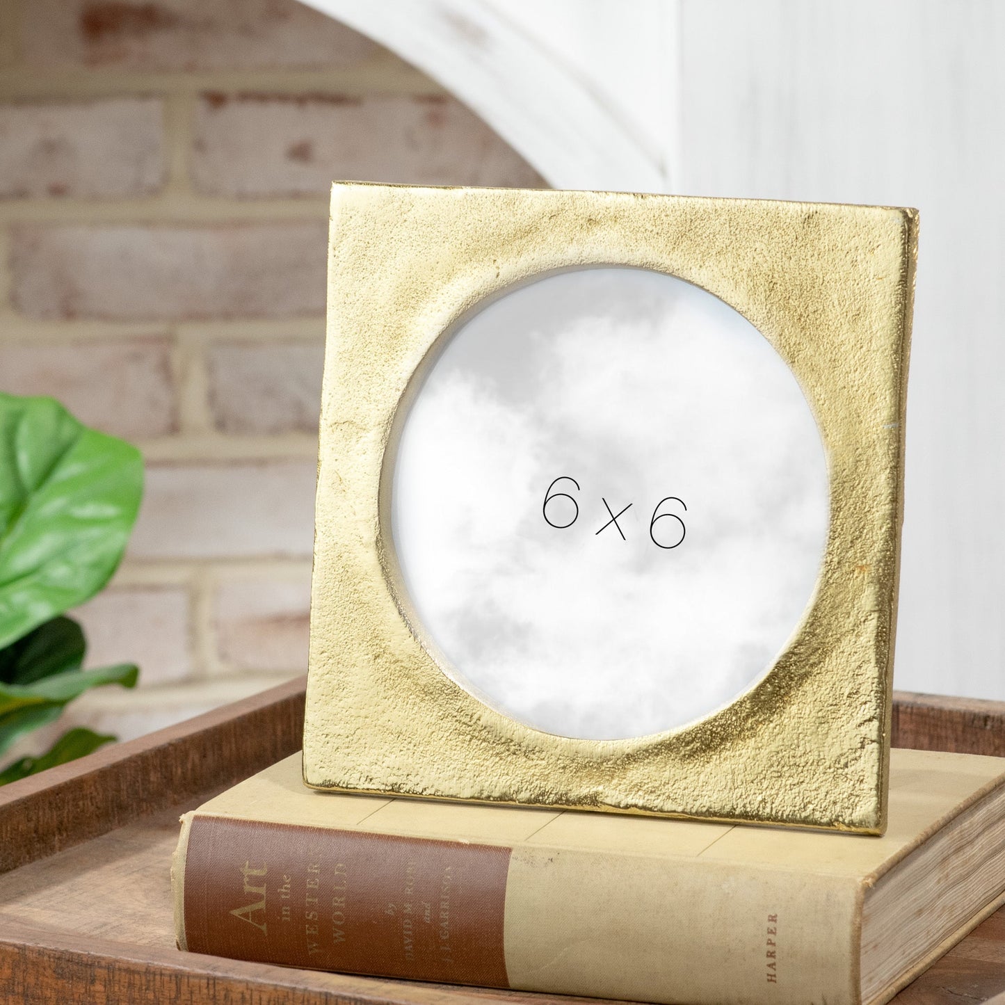 6x6 Gold Metal Frame