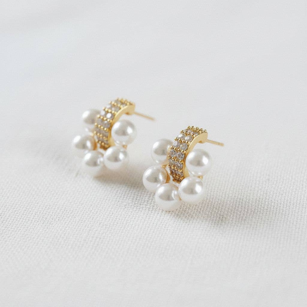 Elegant Gemstone Drop Earrings