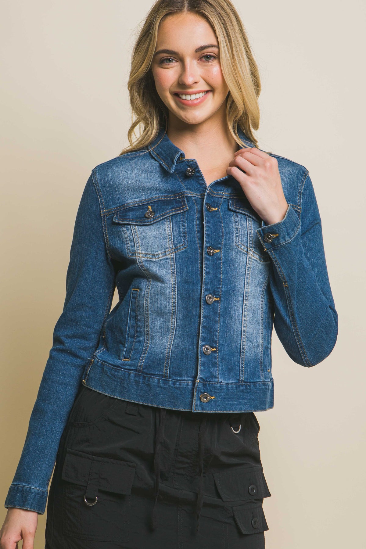 Indigo Edge Denim Jacket