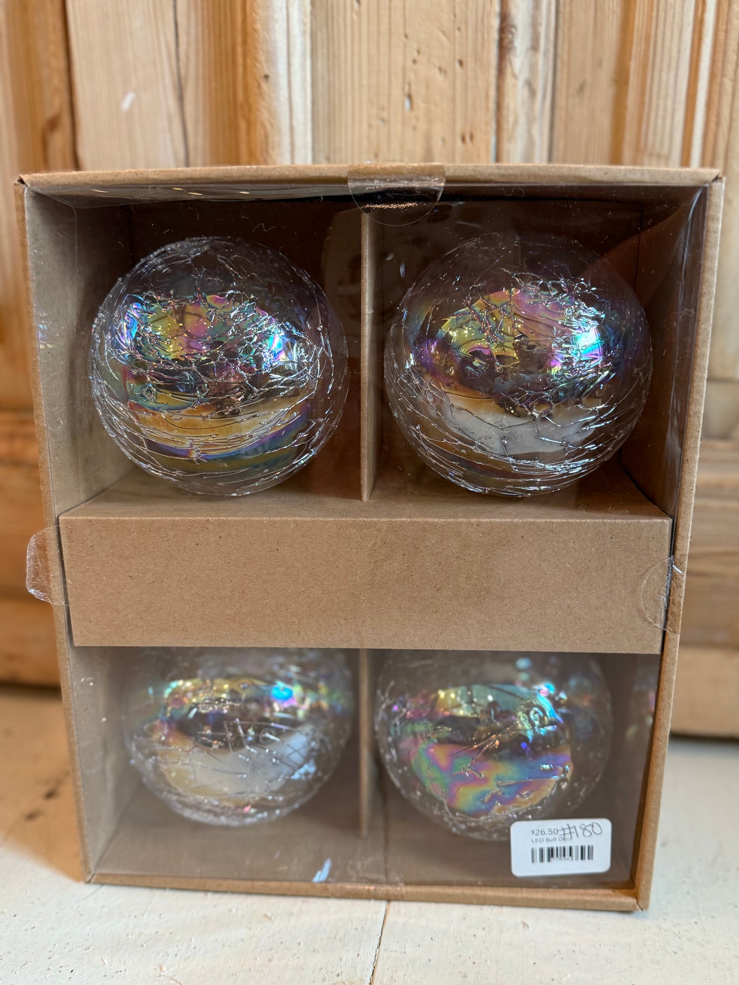 LED Ball Orn.