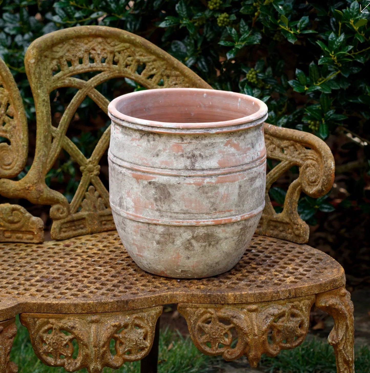 Weathered Arezzo Pot