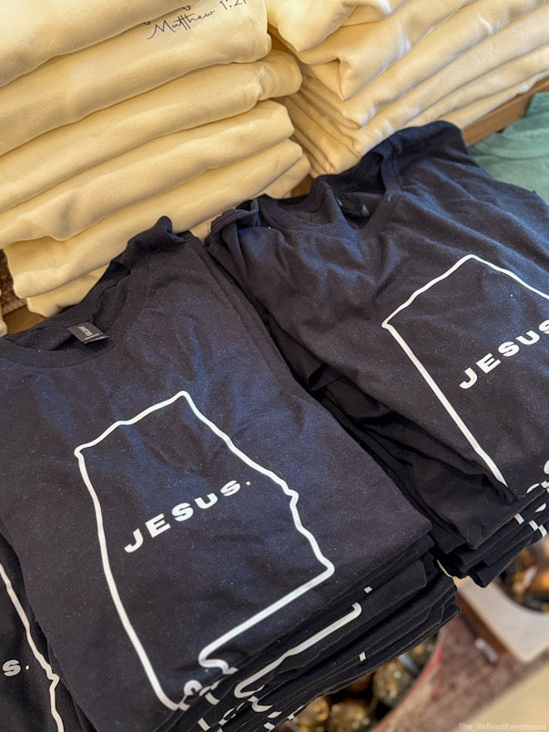 Alabama State Jesus T-Shirt