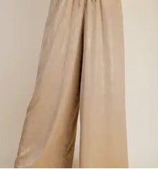 Savannah Satin Palazzo Pants