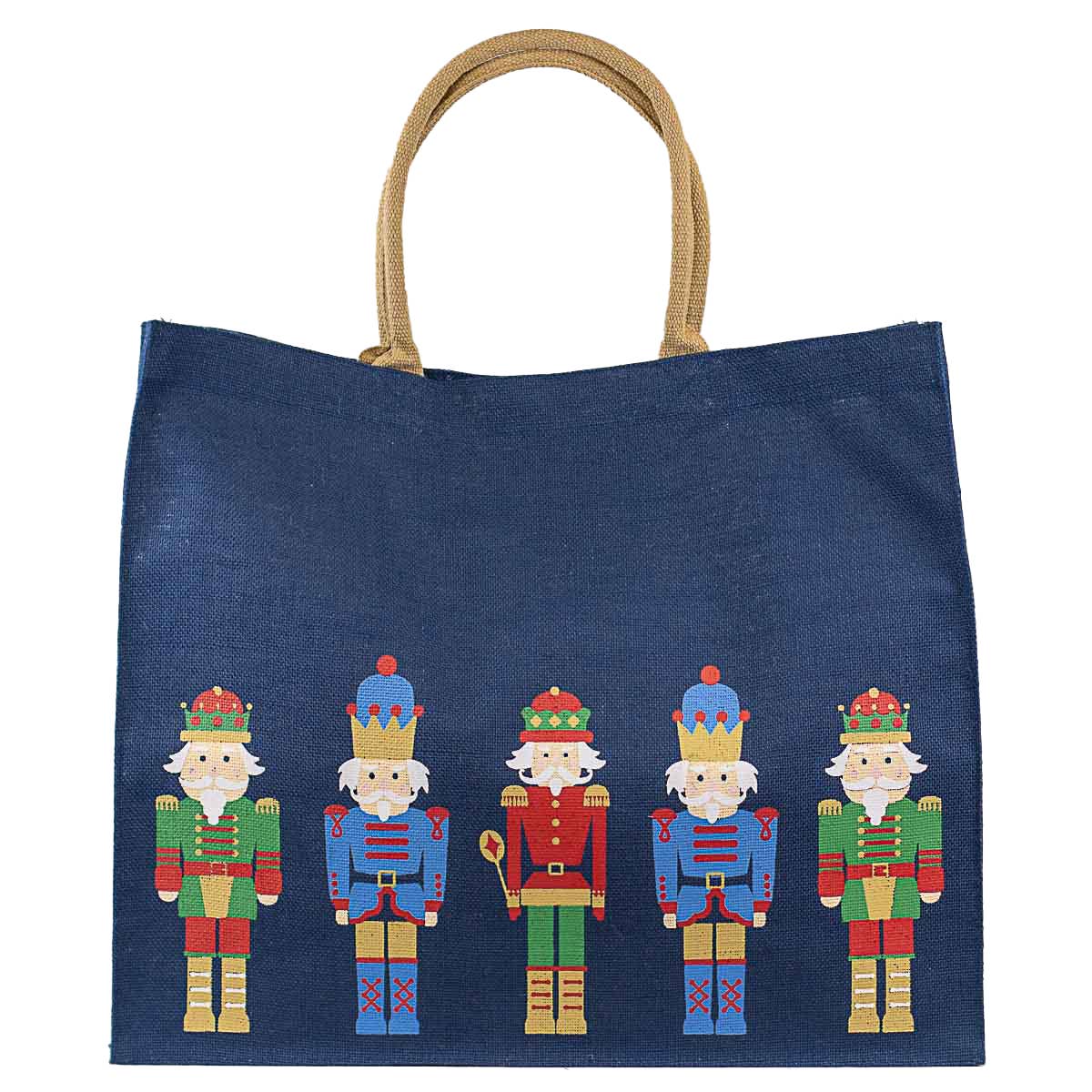 Nutcracker March Carryall Tote Navy/Multi 22x19x8
