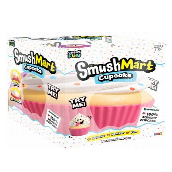RMS® SmushMart™ Giant Vanilla Cupcake Squishy 1pc