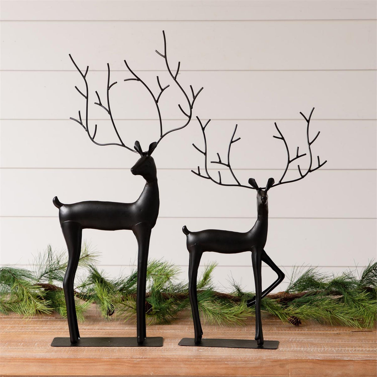 Big Branch Antler Black Deer 2 sizes (sold separately)