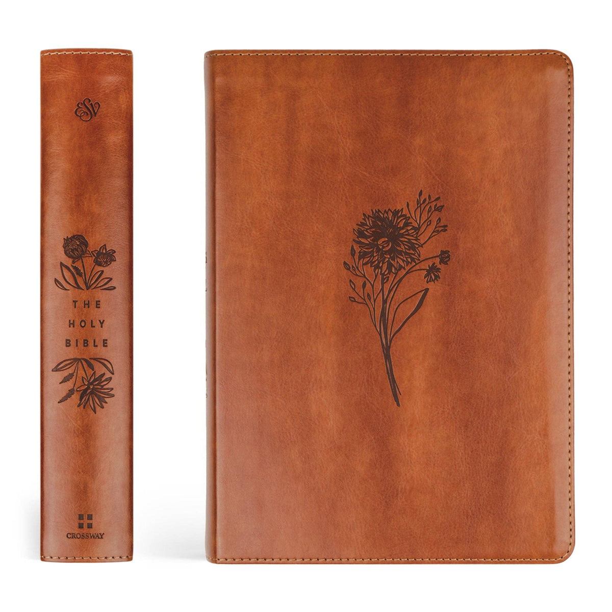 ESV Large Print Journaling Bible : Sierra Theme