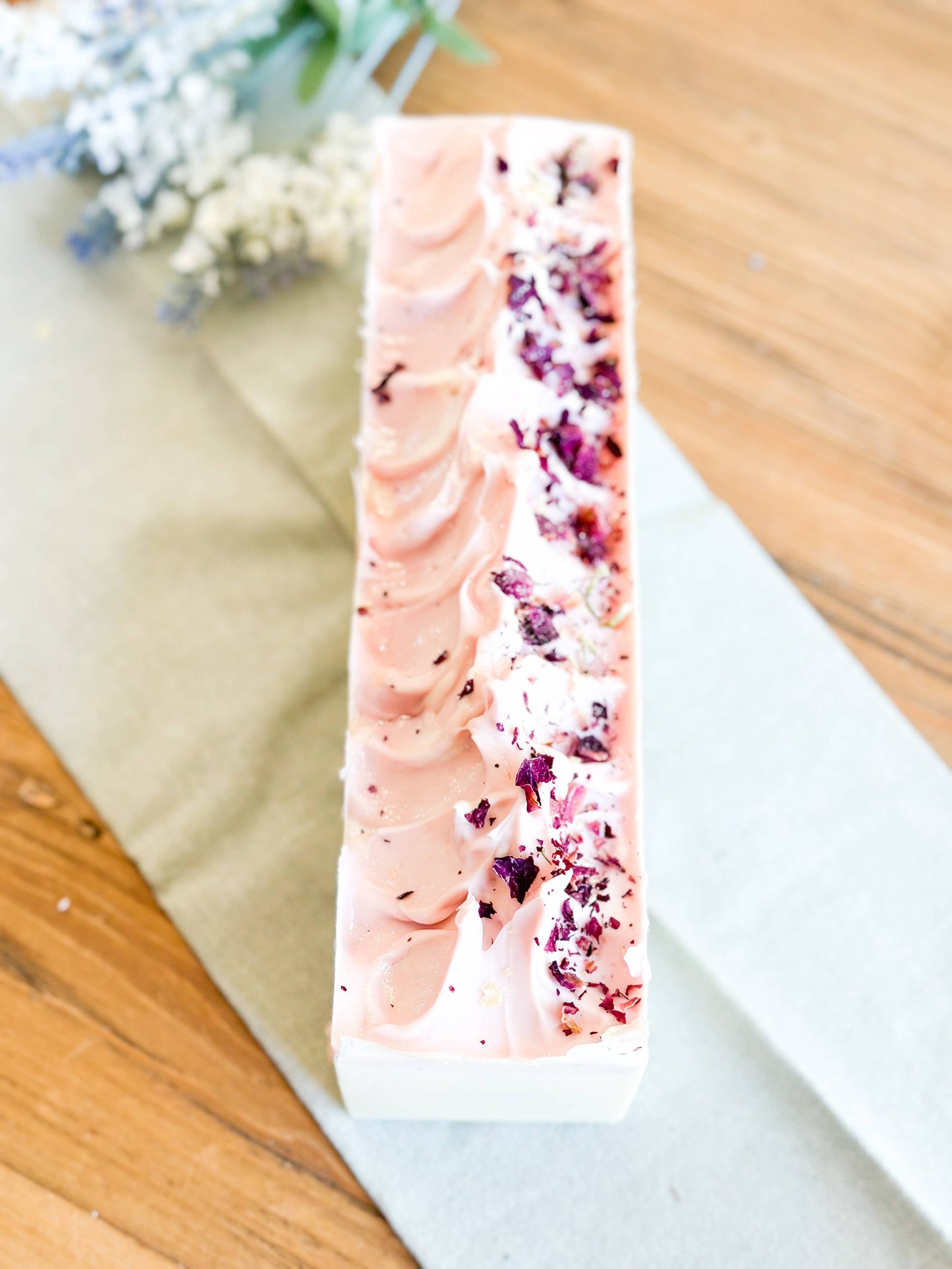 Pink Roses Soap Bar