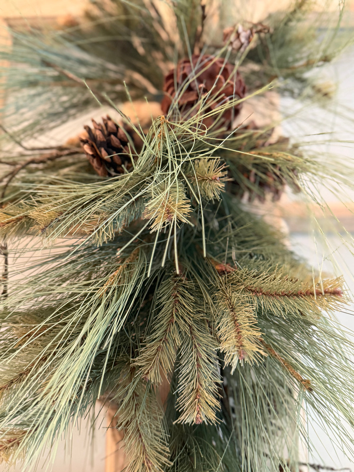 Winter Pine Wall Swag